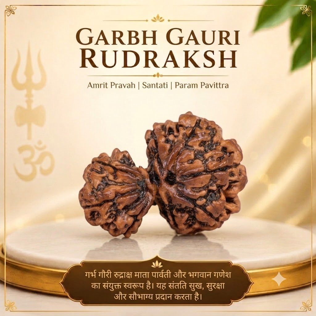 Garbh Gauri Rudraksh ( Nepali )